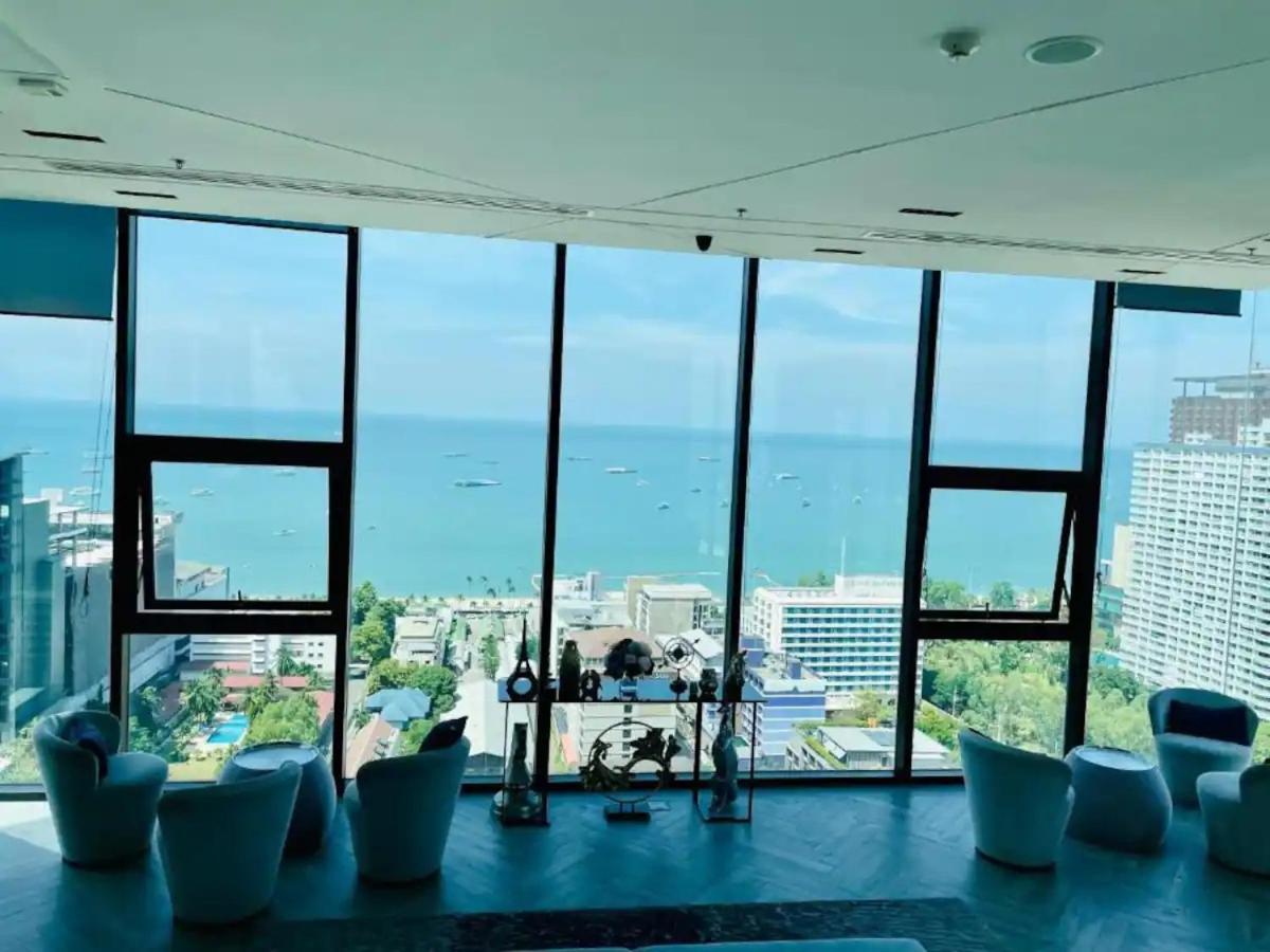 Central Pattaya - Sea View Large Balcony Condo With Infinity Pool Exteriér fotografie